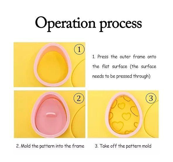 Pack X2 Moldes Galleta Pascua Cortadores Galletas Cortador -2