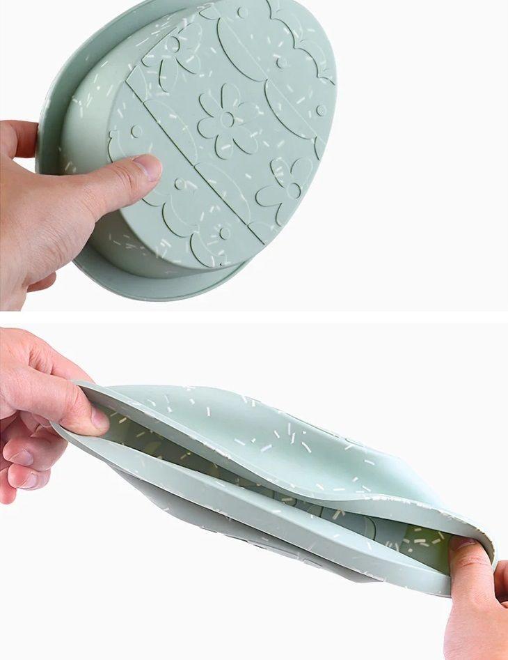 Molde Huevo De Pascua Molde De Chocolate Silicona Moldes-7