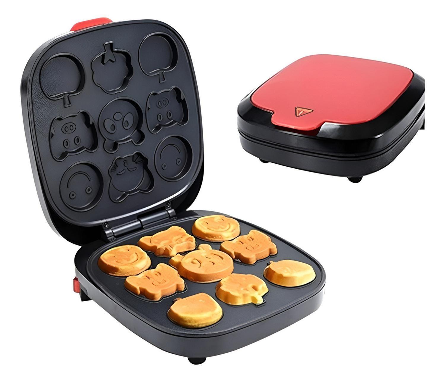 Wafleras Maquina Para Waffles Mini Wafles Cartoon 9cav-0