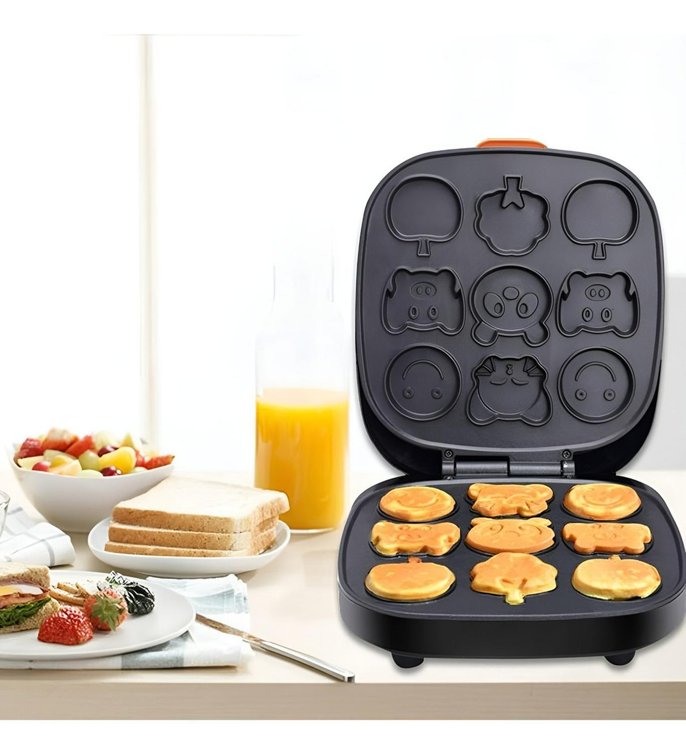 Wafleras Maquina Para Waffles Mini Wafles Cartoon 9cav-3