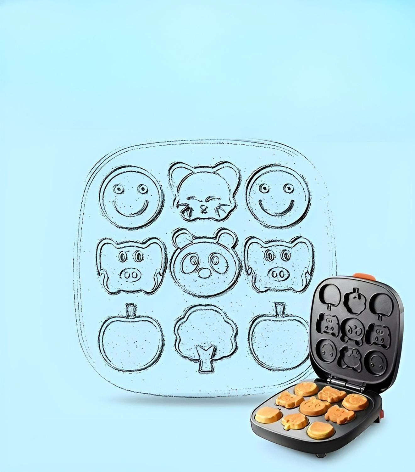 Wafleras Maquina Para Waffles Mini Wafles Cartoon 9cav-7