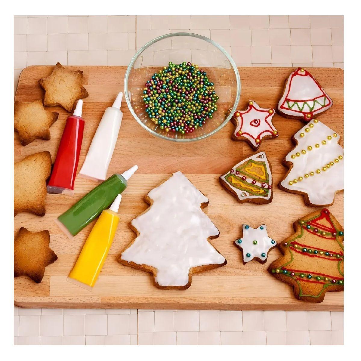 15 Cortadores Galletas Navidad Molde Galleta Cortador Cookie-4