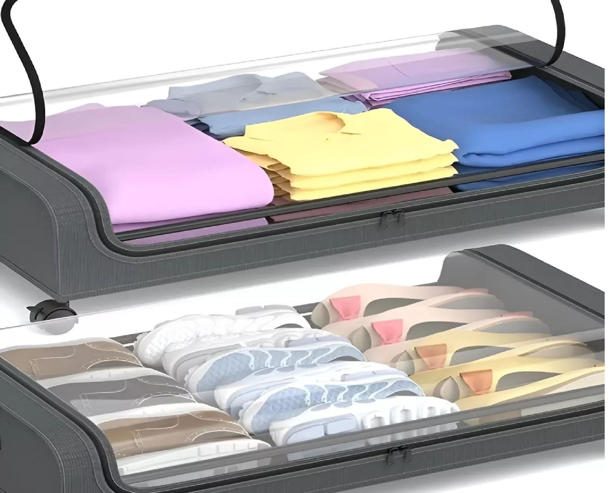 Caja Organizadora Grande Cajas Almacenamiento Cajones 80cm-3