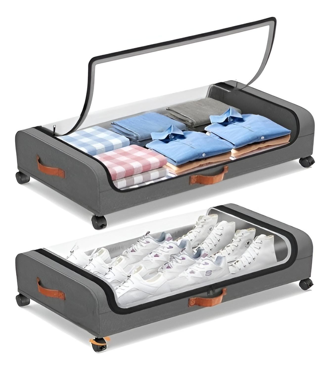 Caja Organizadora Grande Cajas Almacenamiento Cajones 80cm-4