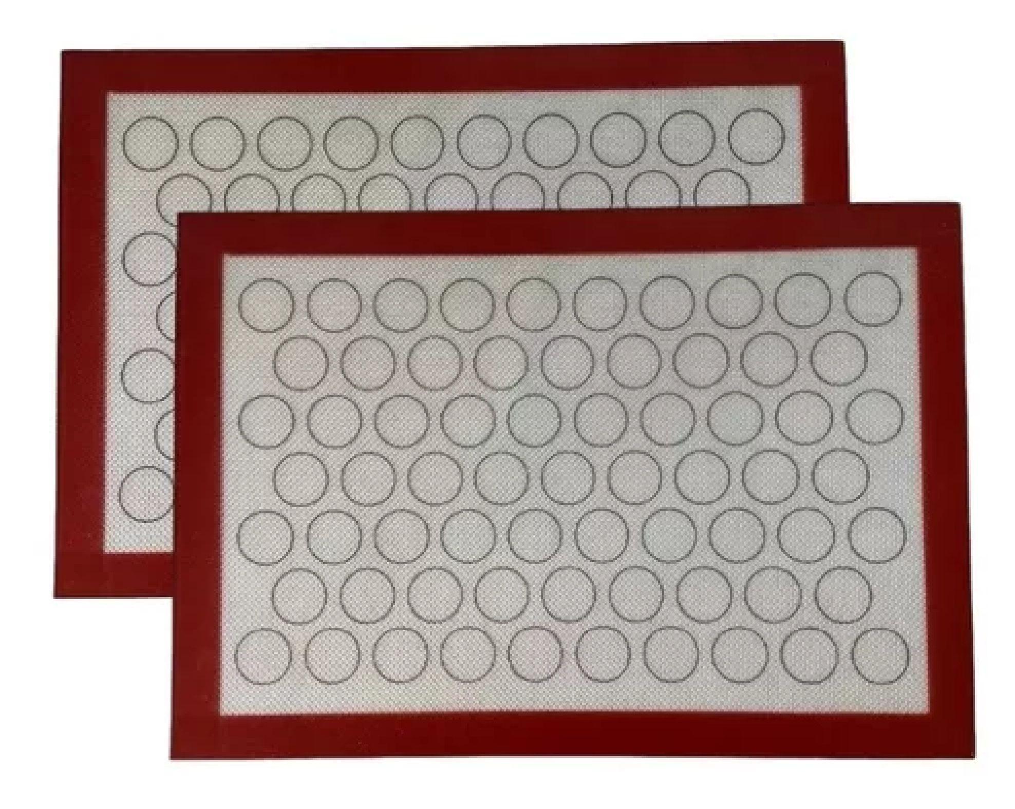 Tapete De Silicona Lamina De Silicona Tapete Macarons 70 -0