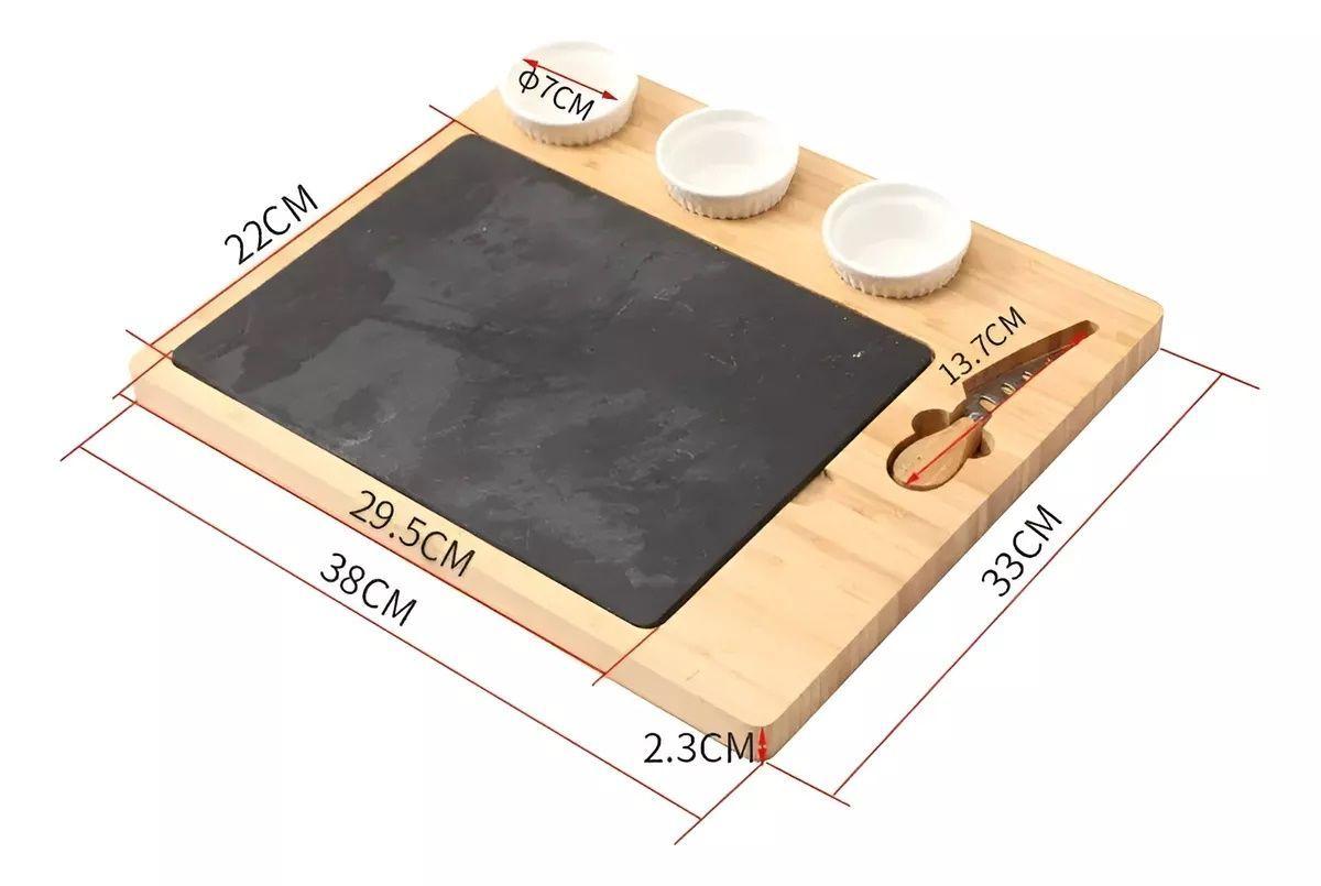 Tablas Para Picar Tabla De Quesos Tabla Picoteo Madera 38cm-4