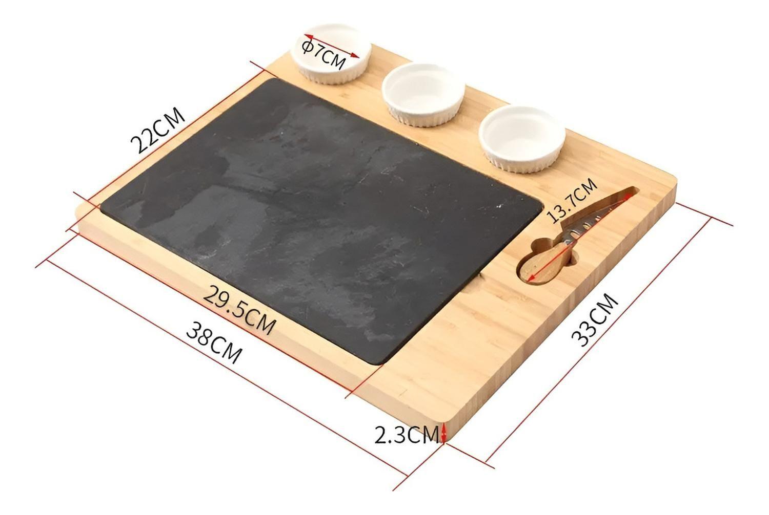 Tablas Para Picar Tabla De Quesos Tabla Picoteo Madera 38cm-2