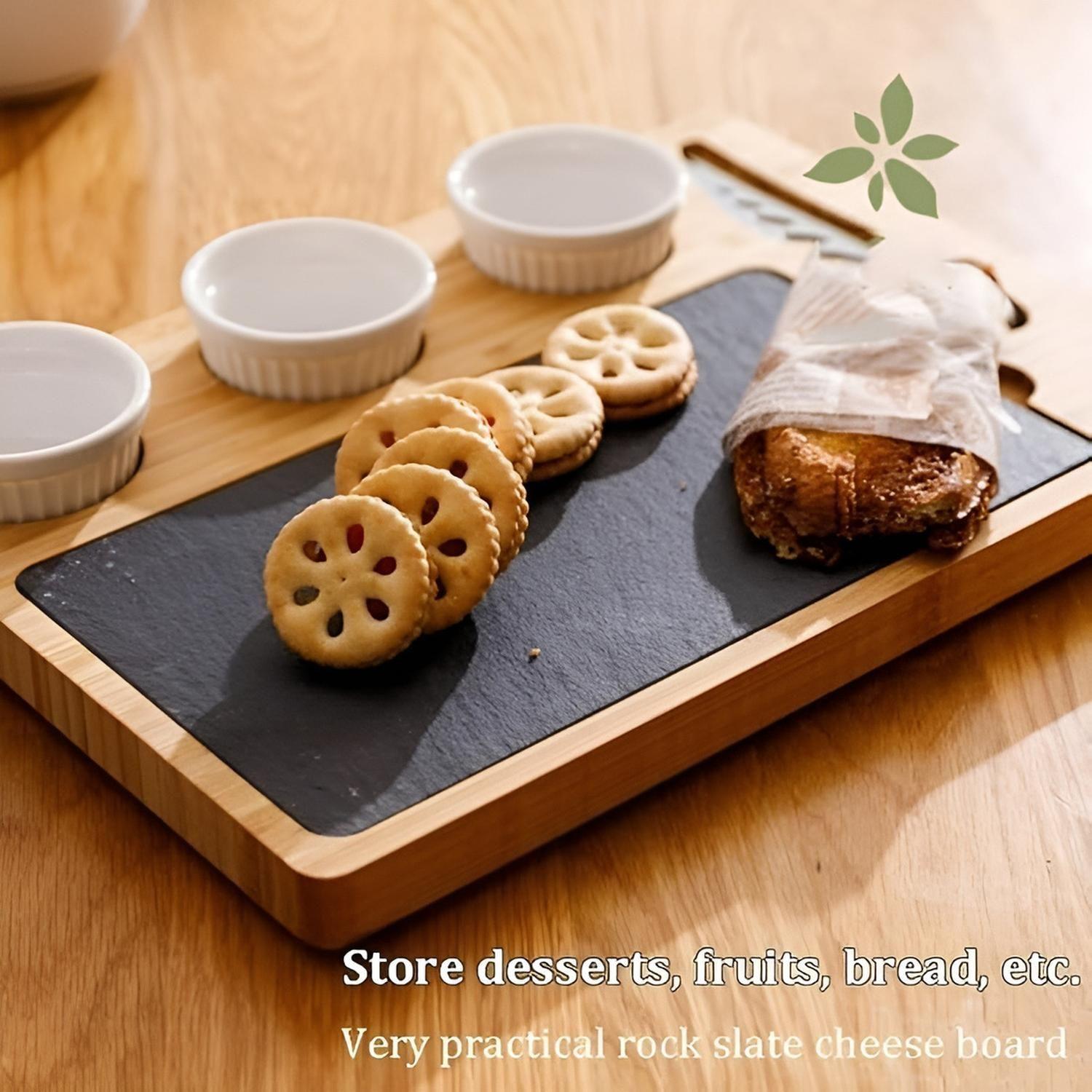 Tablas Para Picar Tabla De Quesos Tabla Picoteo Madera 38cm-7