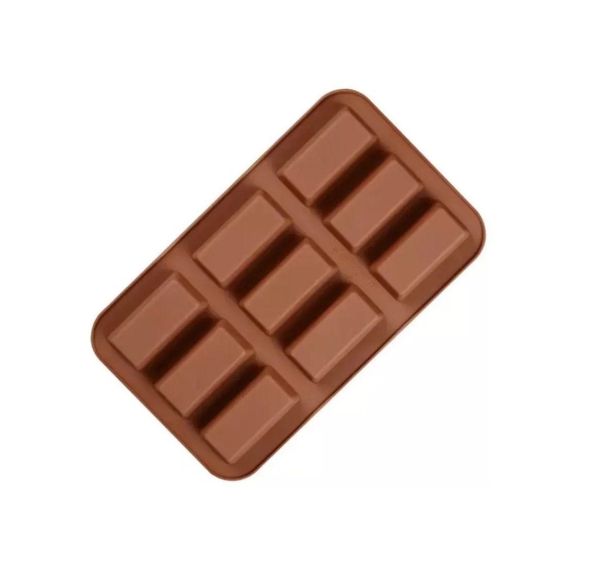 Moldes Silicona Barra Chocolate Molde Silicona Barra Cereal-0
