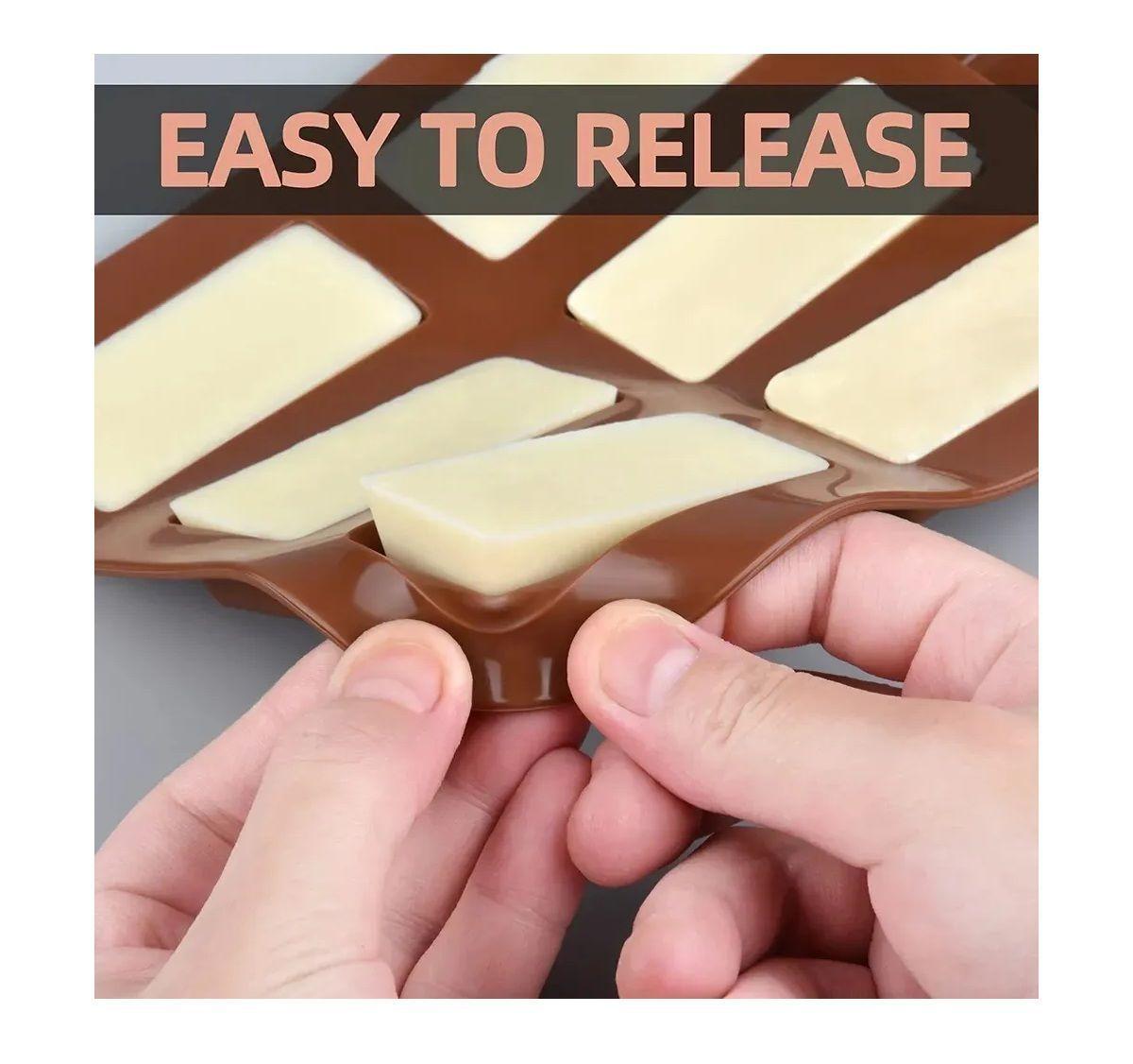  Moldes Silicona Chocolate Molde De Silicona Barra Cereal Moldes Silicona Barra Chocolate Molde Barr-3
