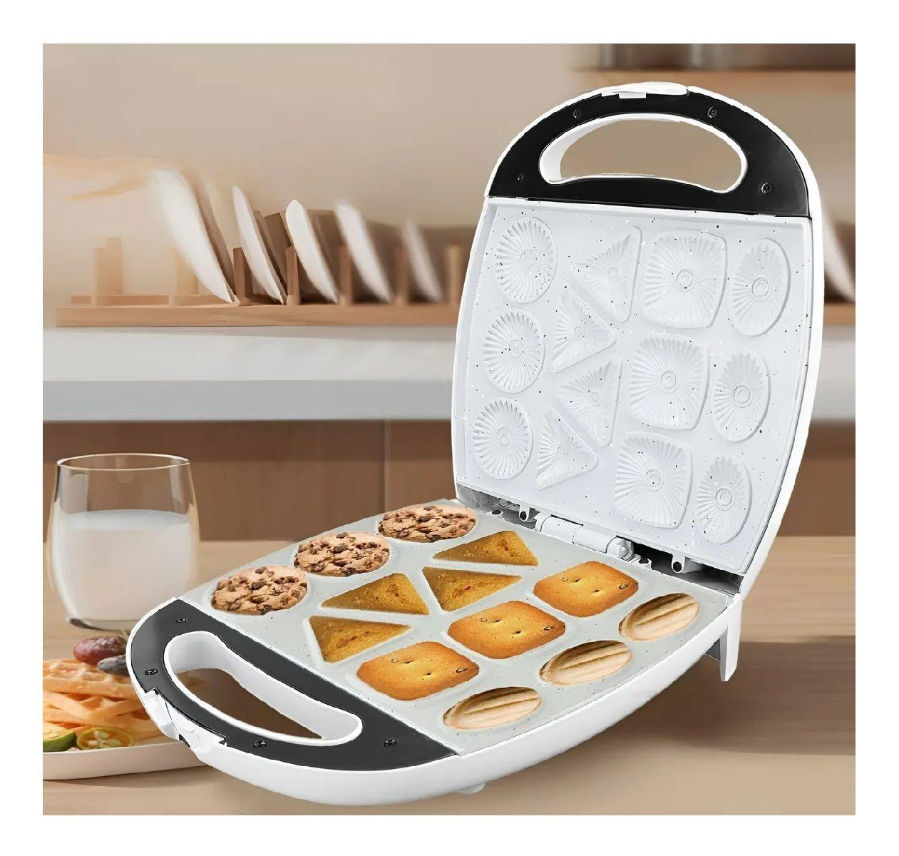 Maquina Para Hacer Galletas Maquina Manuales 13 Moldes 1400w-7