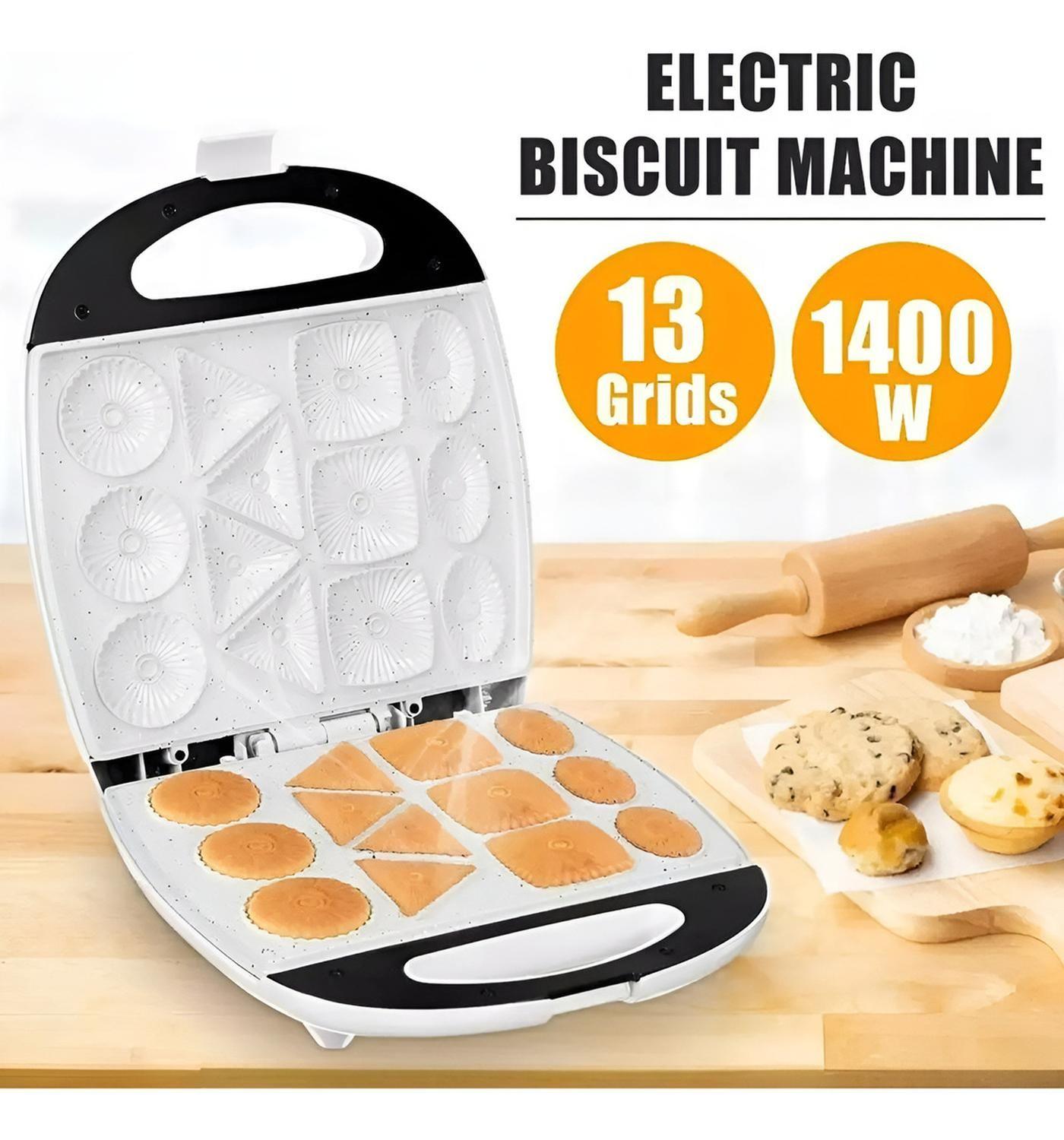 Maquina Para Hacer Galletas Maquina Manuales 13 Moldes 1400w-3