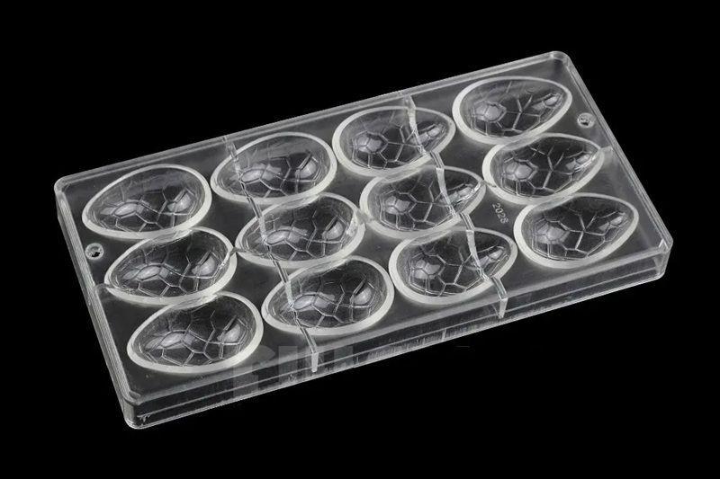 Pack X4 Moldes Chocolate Molde Policarbonato Huevo De Pascua-7