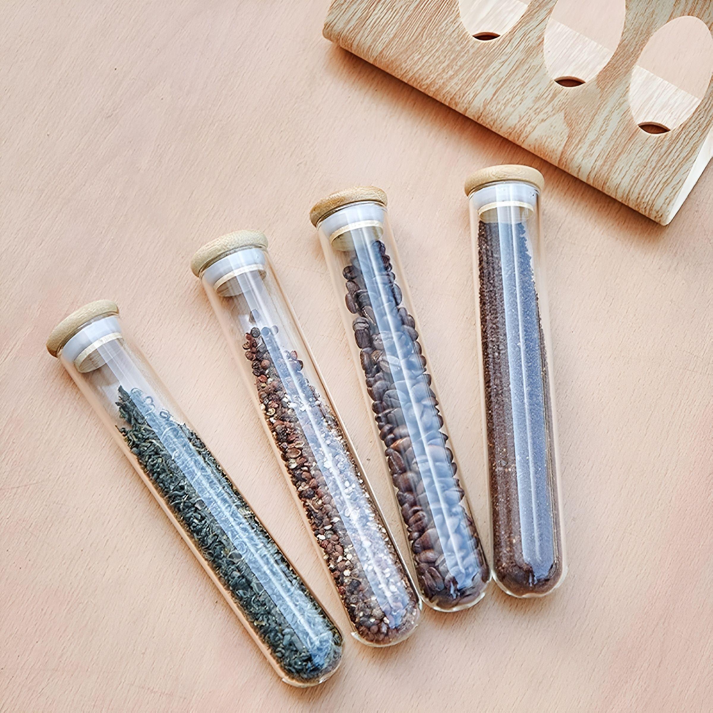 Set Especieros Organizador Condimentos Especieros Cocina 4pz-6