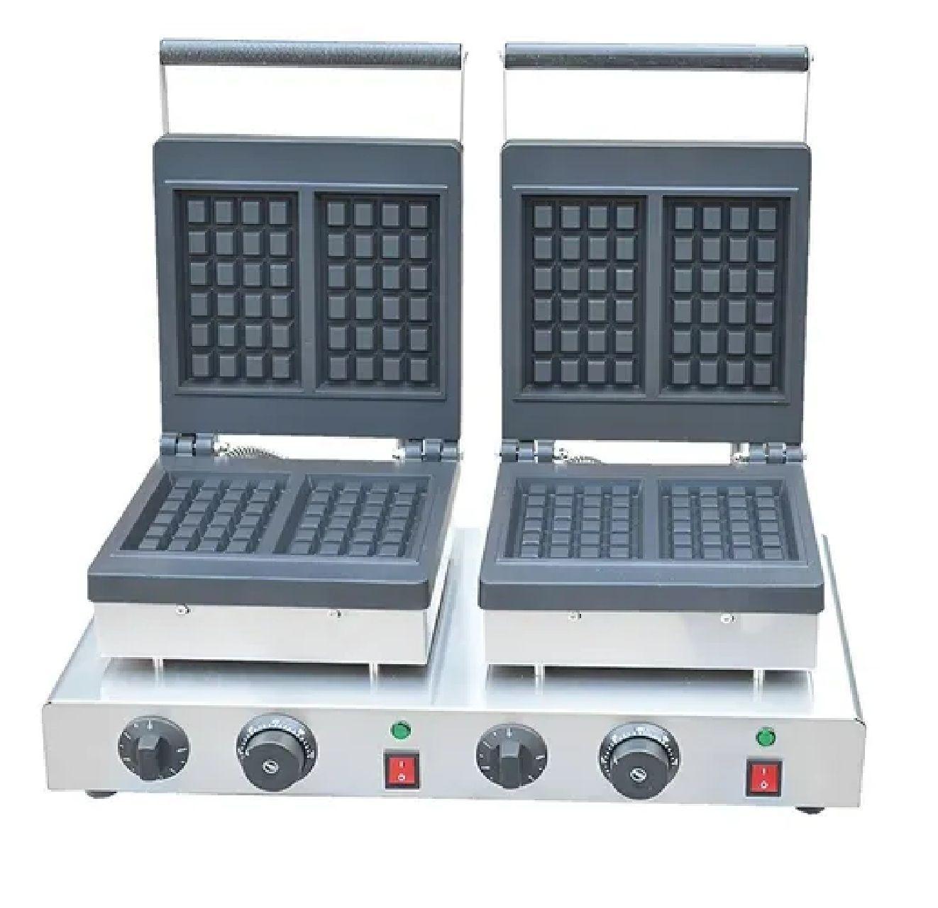 Waflera Doble Wafleras Maquina De Waffles Waflera Industrial-7