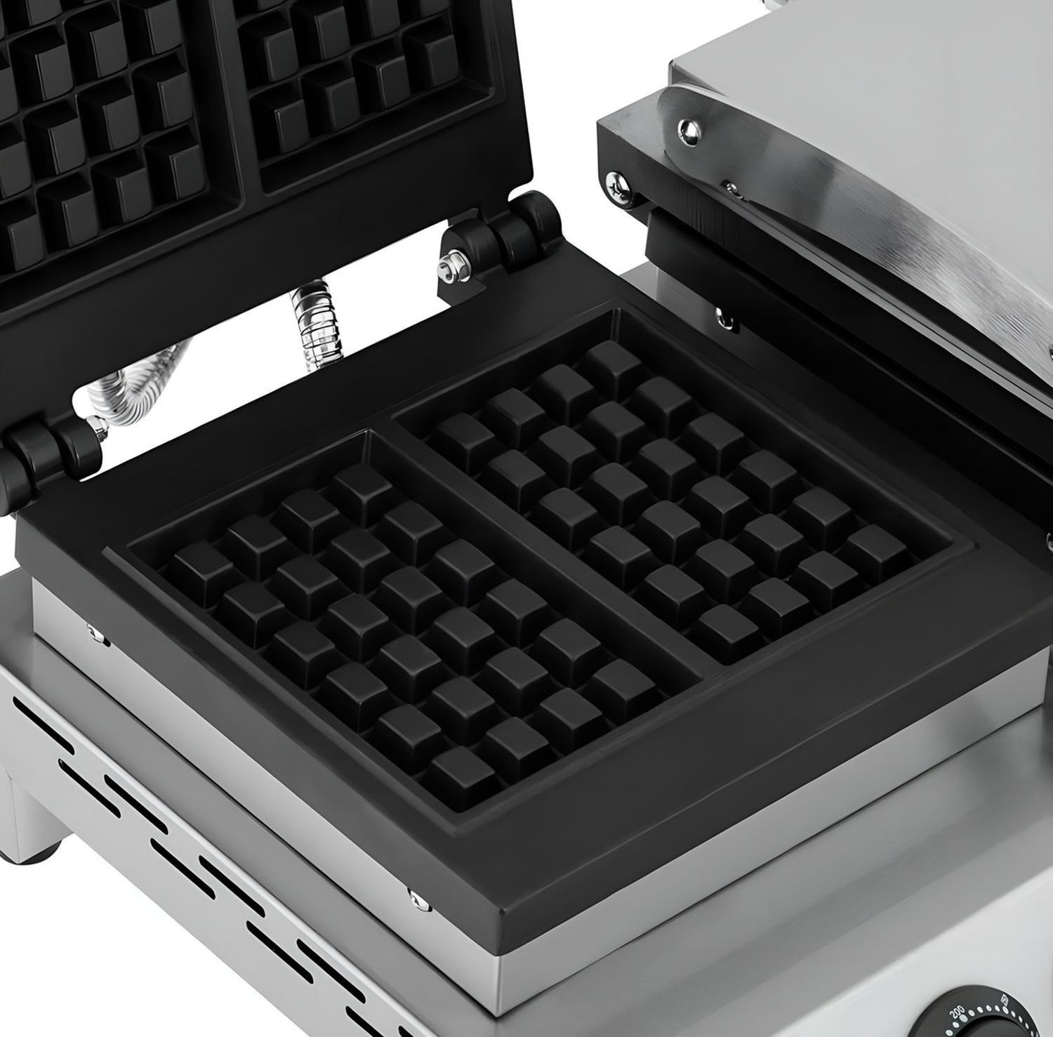 Waflera Doble Wafleras Maquina De Waffles Waflera Industrial-3