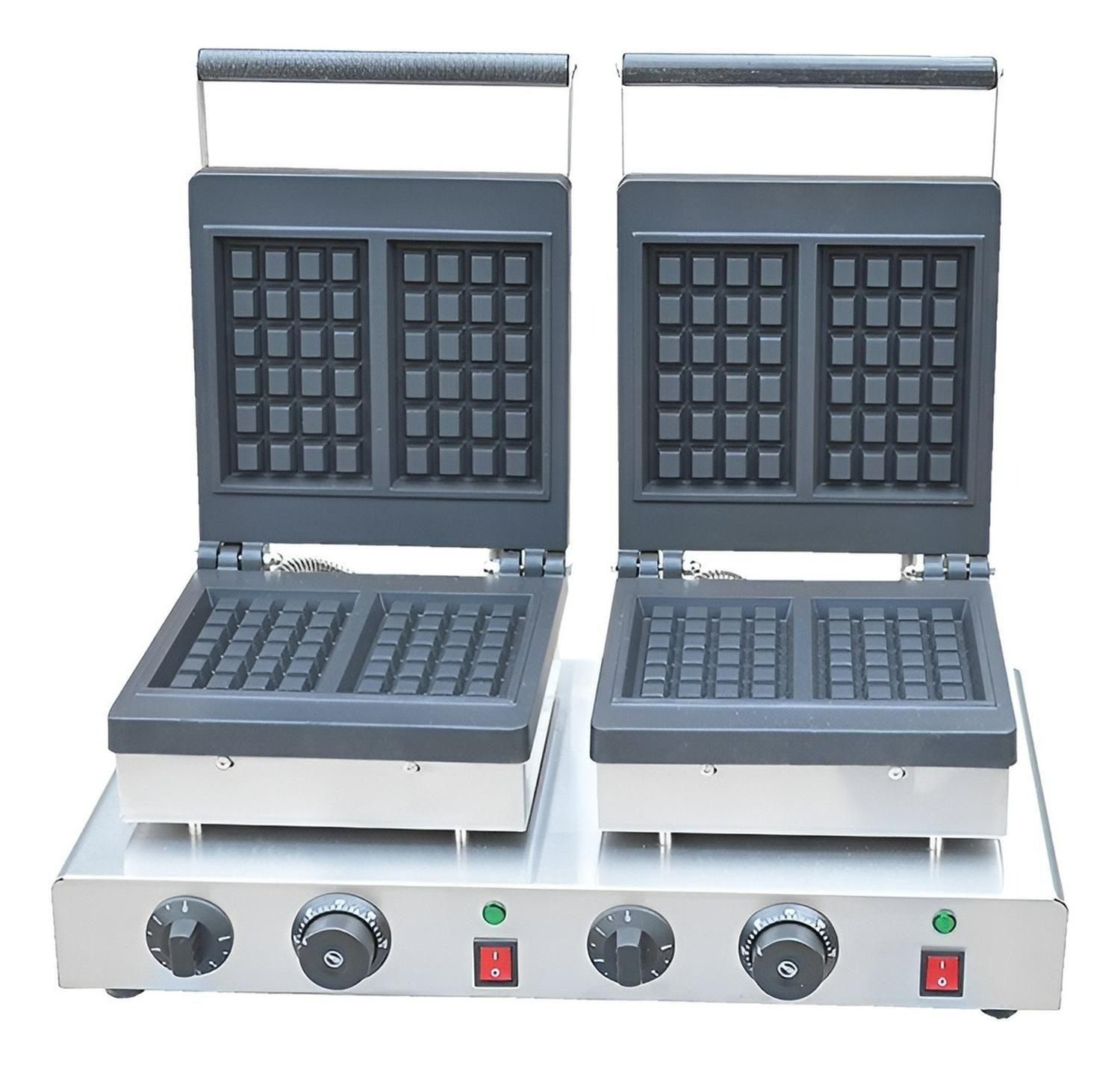 Waflera Doble Wafleras Maquina De Waffles Waflera Industrial-6