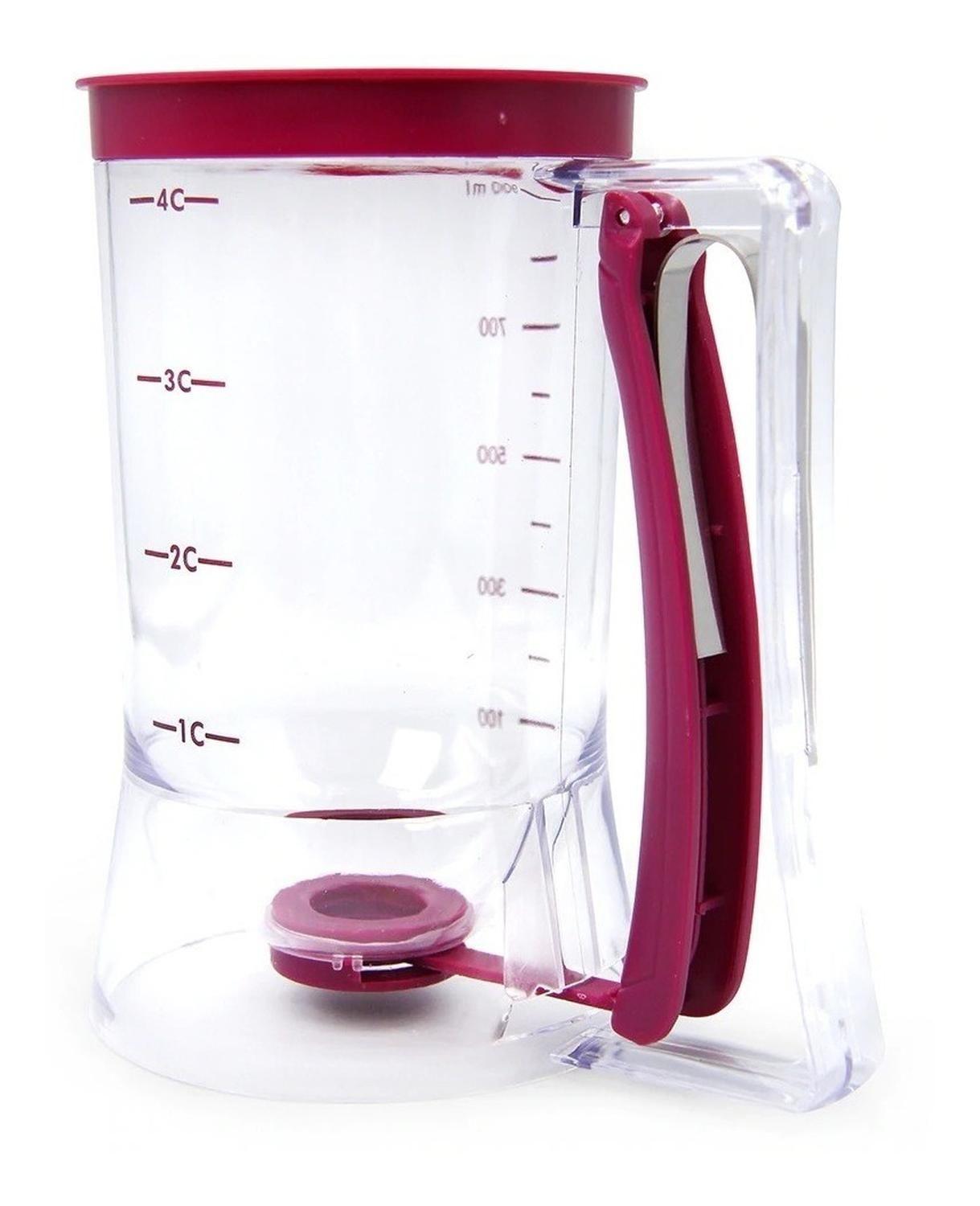Pack X2 Dispensador De Masa Dispensador Masa Torta Queque X2 Morado-3