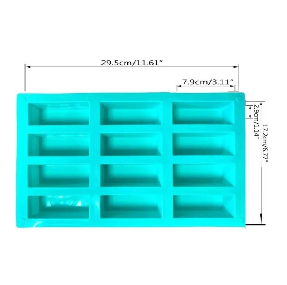 X2 Moldes Moldes Silicona Chocolate Silicona Molde Barra Cereal Chocolate Molde Silicona Chocolates-2