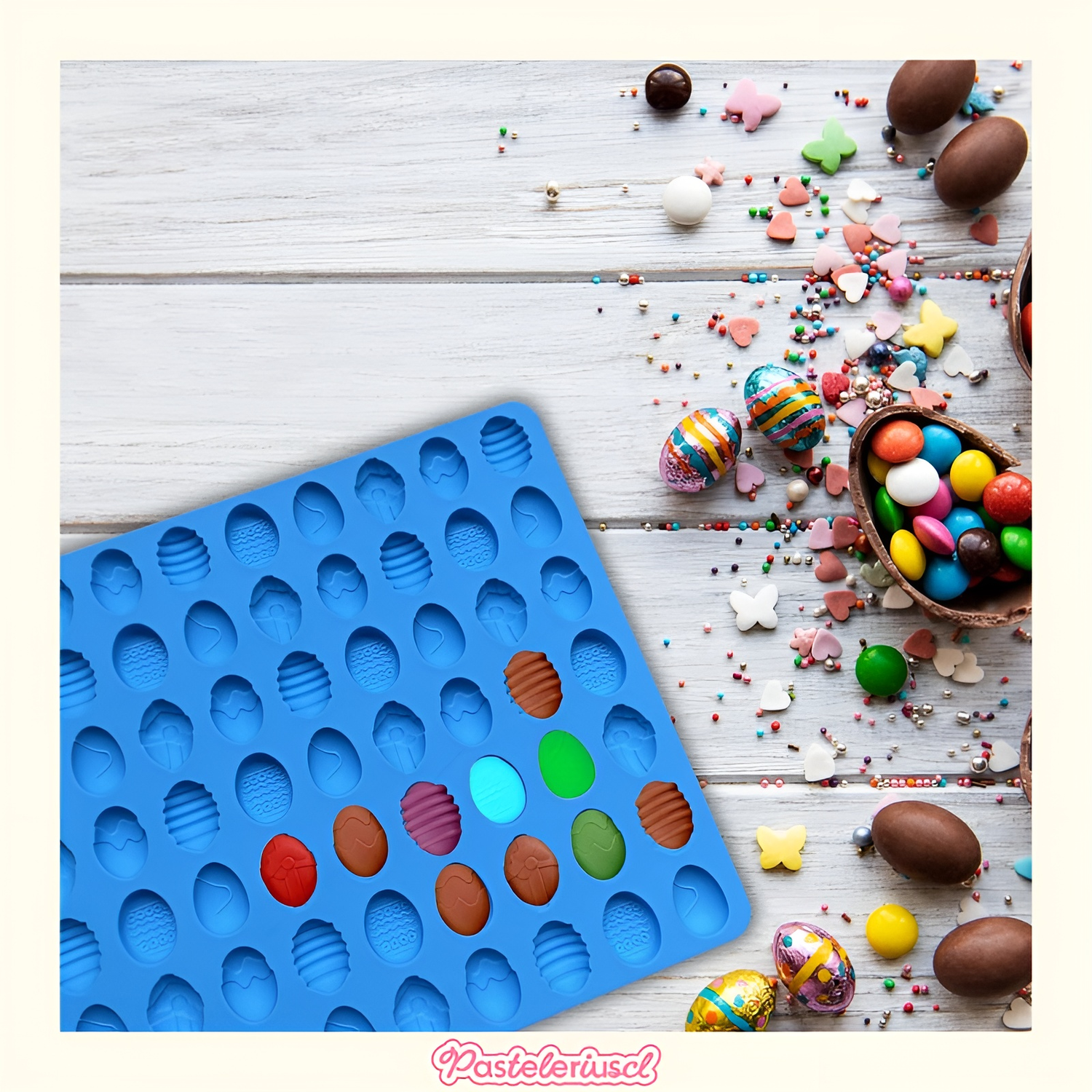 Mini Moldes De Silicona De Pascua Moldes De Huevo Para Fiesta Pascua 77cav Molde De Silicona-1