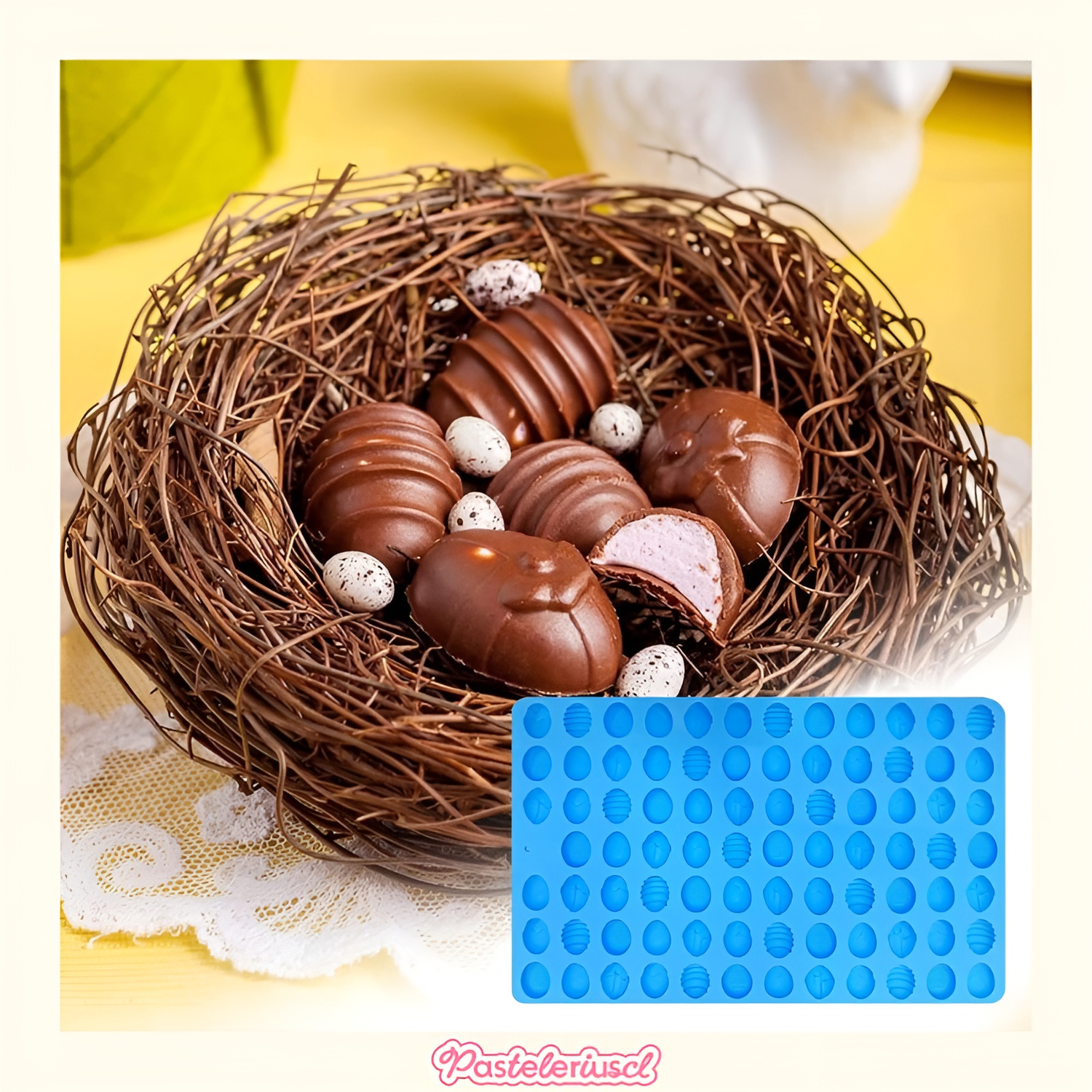 Mini Moldes De Silicona De Pascua Moldes De Huevo Para Fiesta Pascua 77cav Molde De Silicona-3