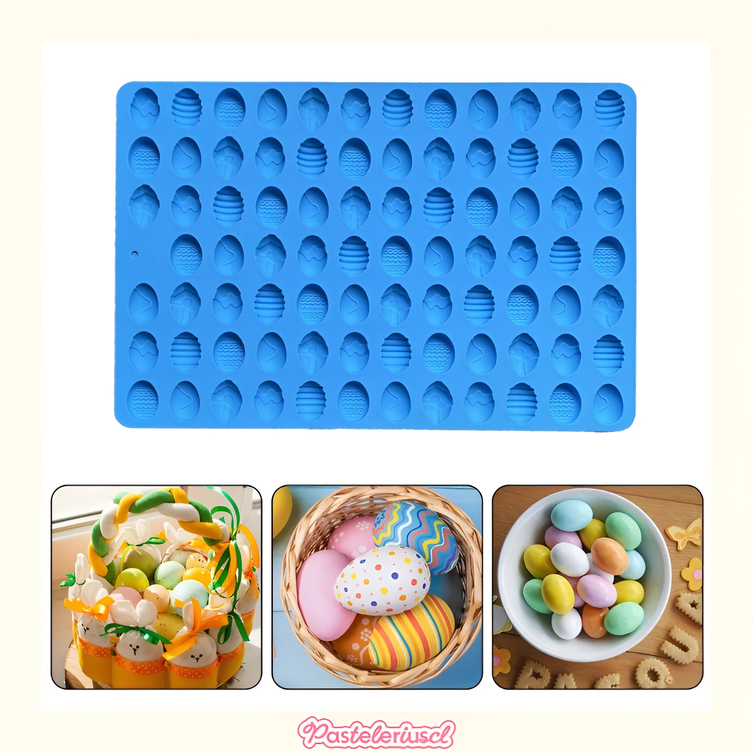 Mini Moldes De Silicona De Pascua Moldes De Huevo Para Fiesta Pascua 77cav Molde De Silicona-6