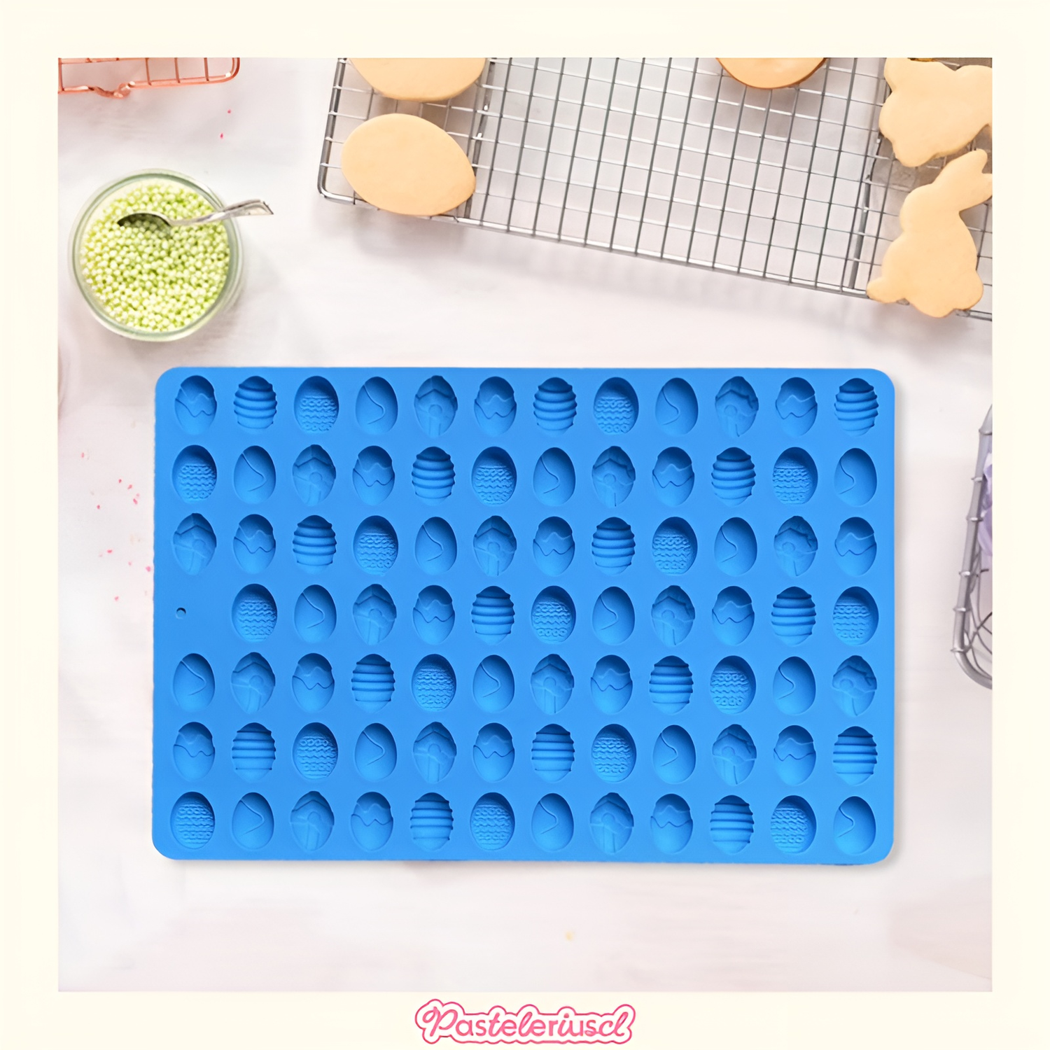 Mini Moldes De Silicona De Pascua Moldes De Huevo Para Fiesta Pascua 77cav Molde De Silicona-7