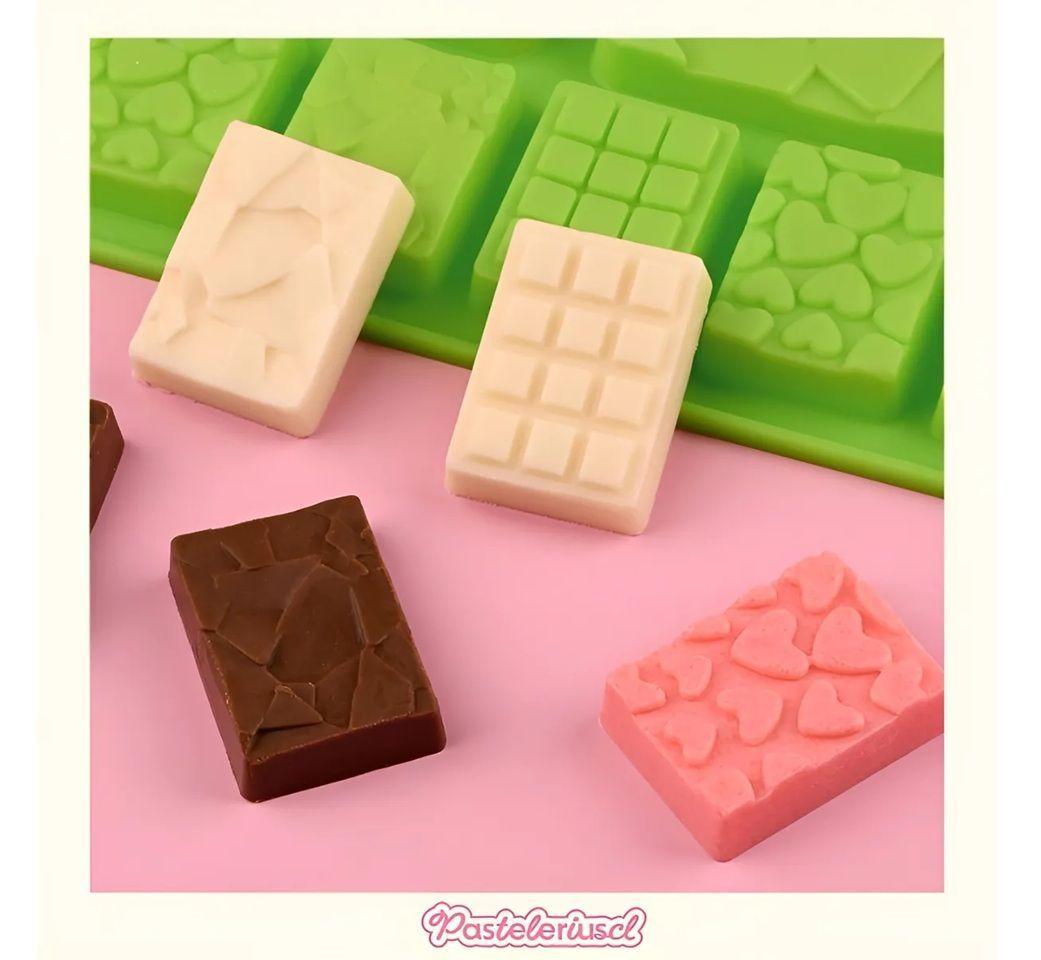 Moldes De Chocolate Molde Barra De Chocolate Silicona B9 Repostería Chocolate Silicona PASTELERIUSCL-5