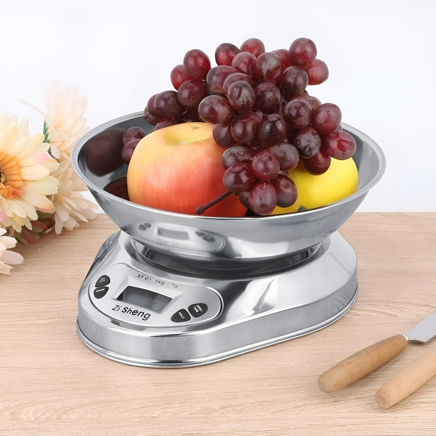 Pesa Gramera Pesa Digital Cocina Balanza Cocina 5kg/0.1g-6