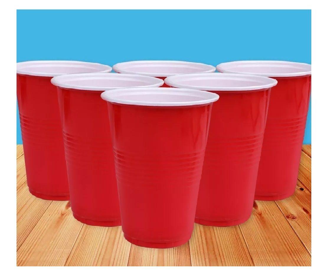 100 Vasos Plasticos Vaso Desechable Grande 473ml-6