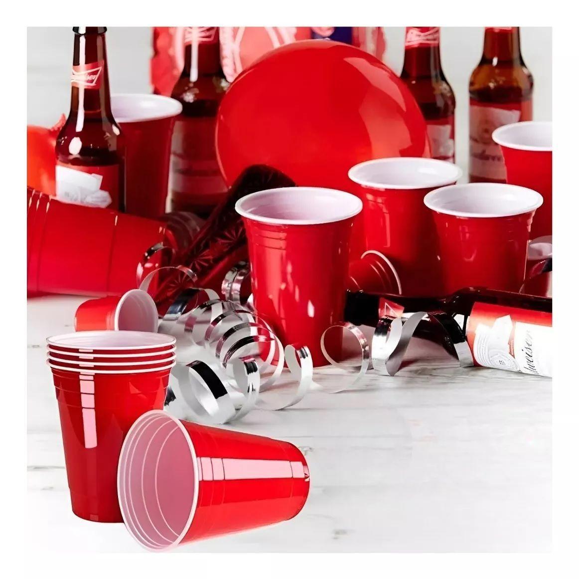 100 Vasos Plasticos Vaso Desechable Grande 473ml-3