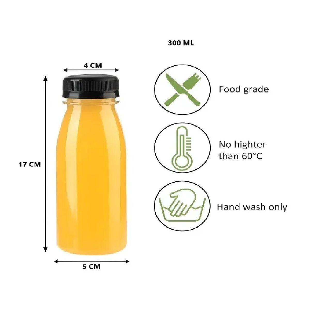 Pack X70 Botellas Pet Transparente 300ml Botellas Plastico-2