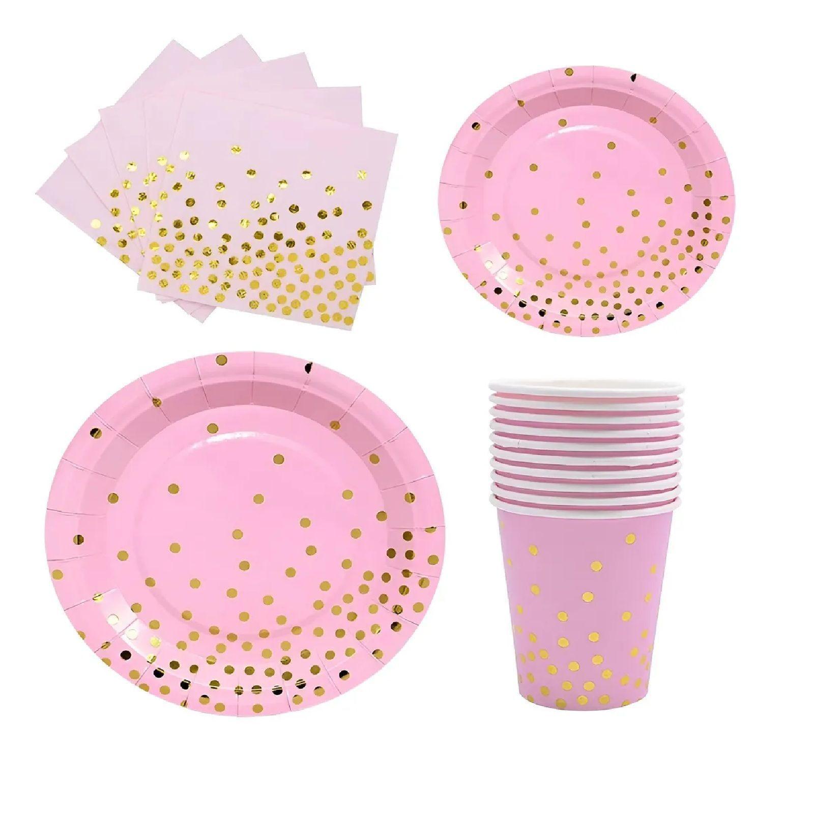 Vaso Desechables Vajilla De Cumpleaños Servilleta Platos 52pcs Kit De Cumpleaños-2