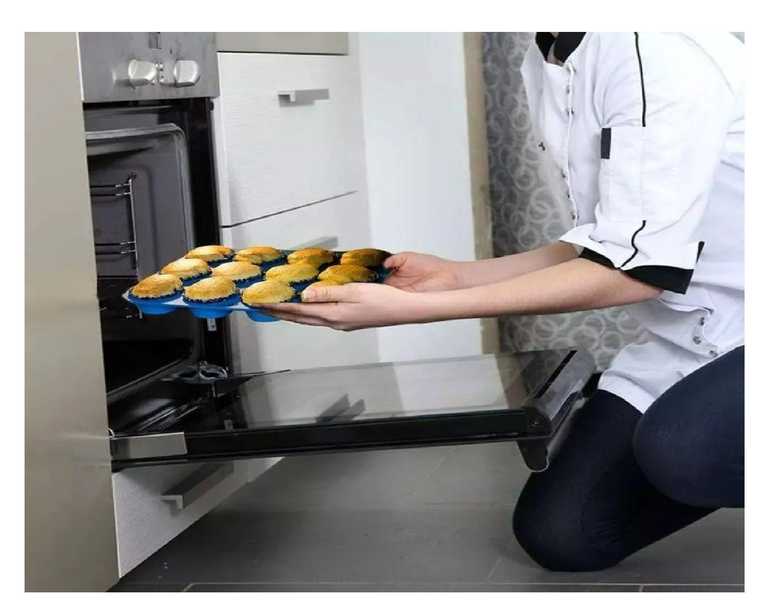 Molde Cupcakes Molde 12 Magdalena Molde Muffin Reposteria 12 multicolor -2