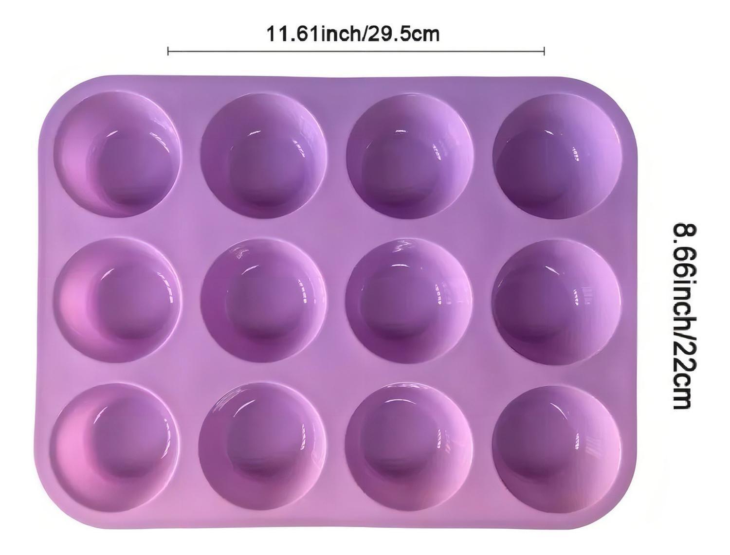 Molde Cupcakes Molde 12 Magdalena Molde Muffin Reposteria 12 Color Multicolor 110672-2