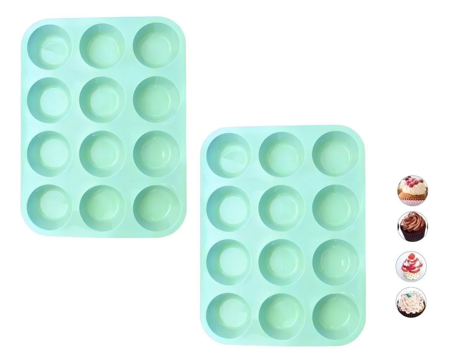 Molde Cupcakes Molde 12 Magdalena Molde Muffin Reposteria 12 Color Multicolor 110672-9