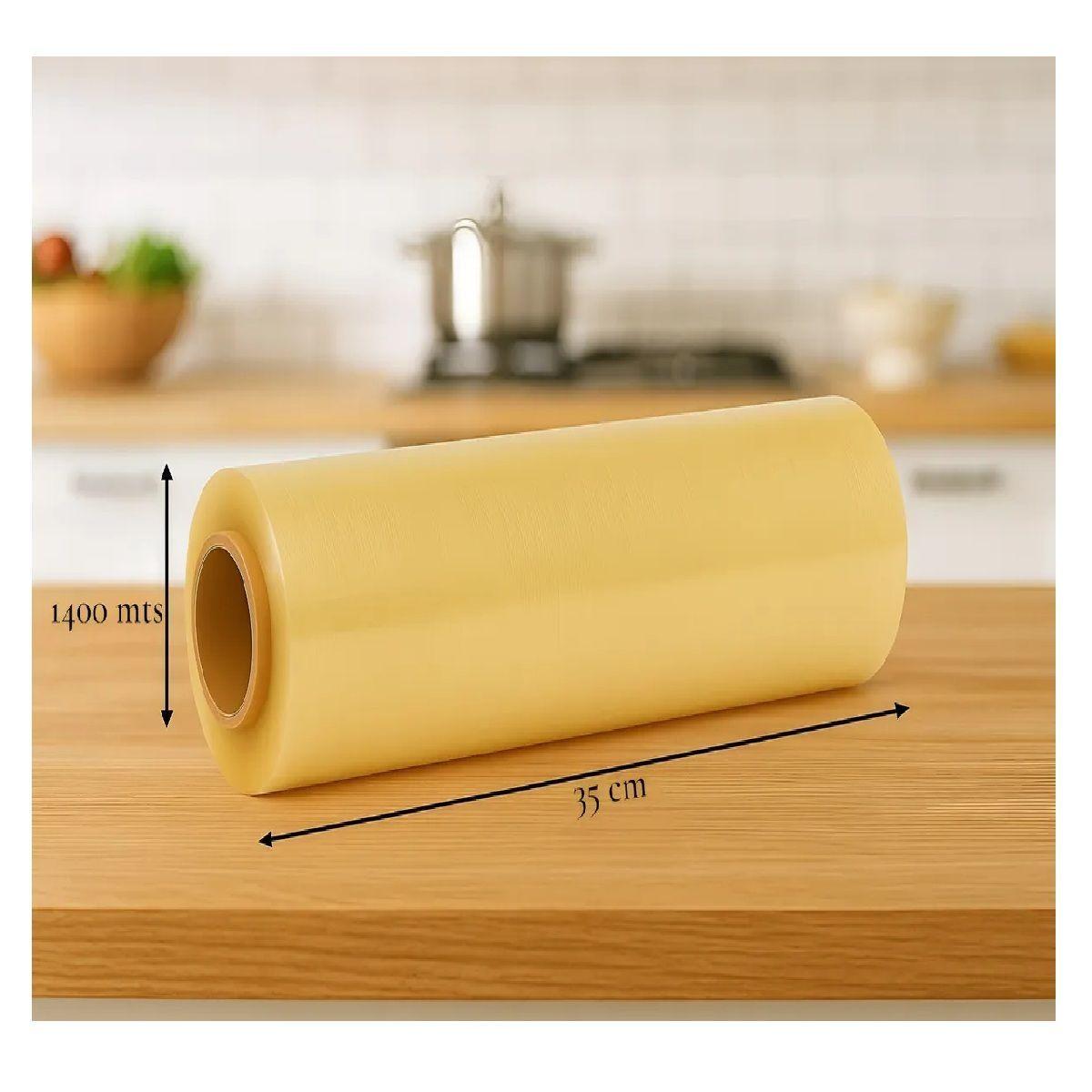 Rollo Papel Film Transparente Para Alimentos Alusa 35x1400mt-2