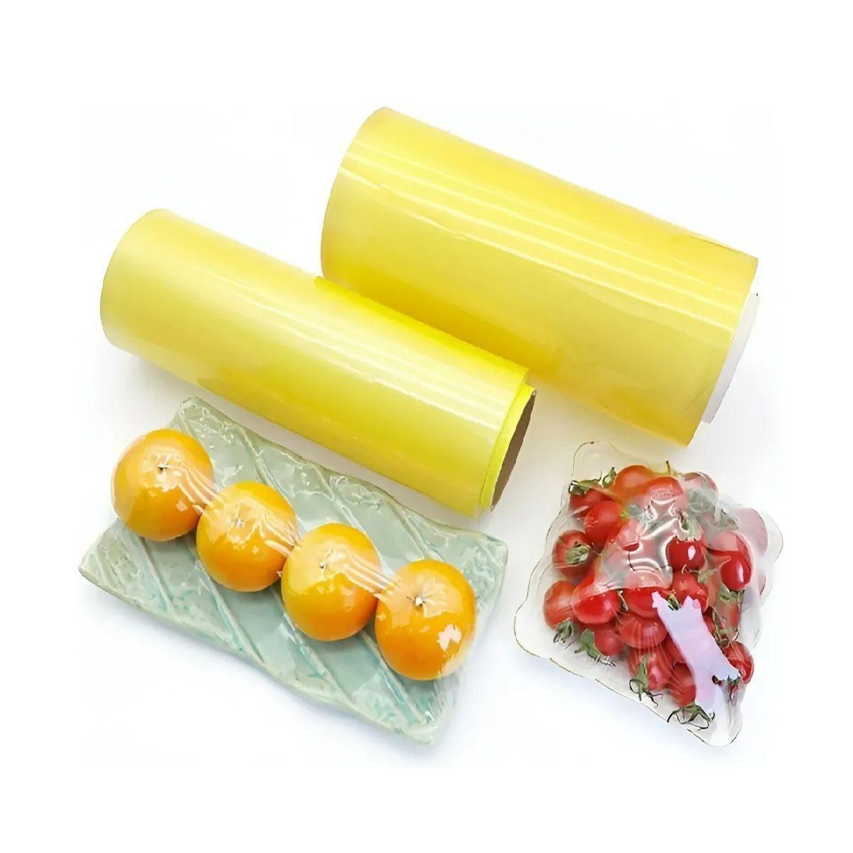 Rollo Papel Film Transparente Para Alimentos Alusa 35x1400mt-5
