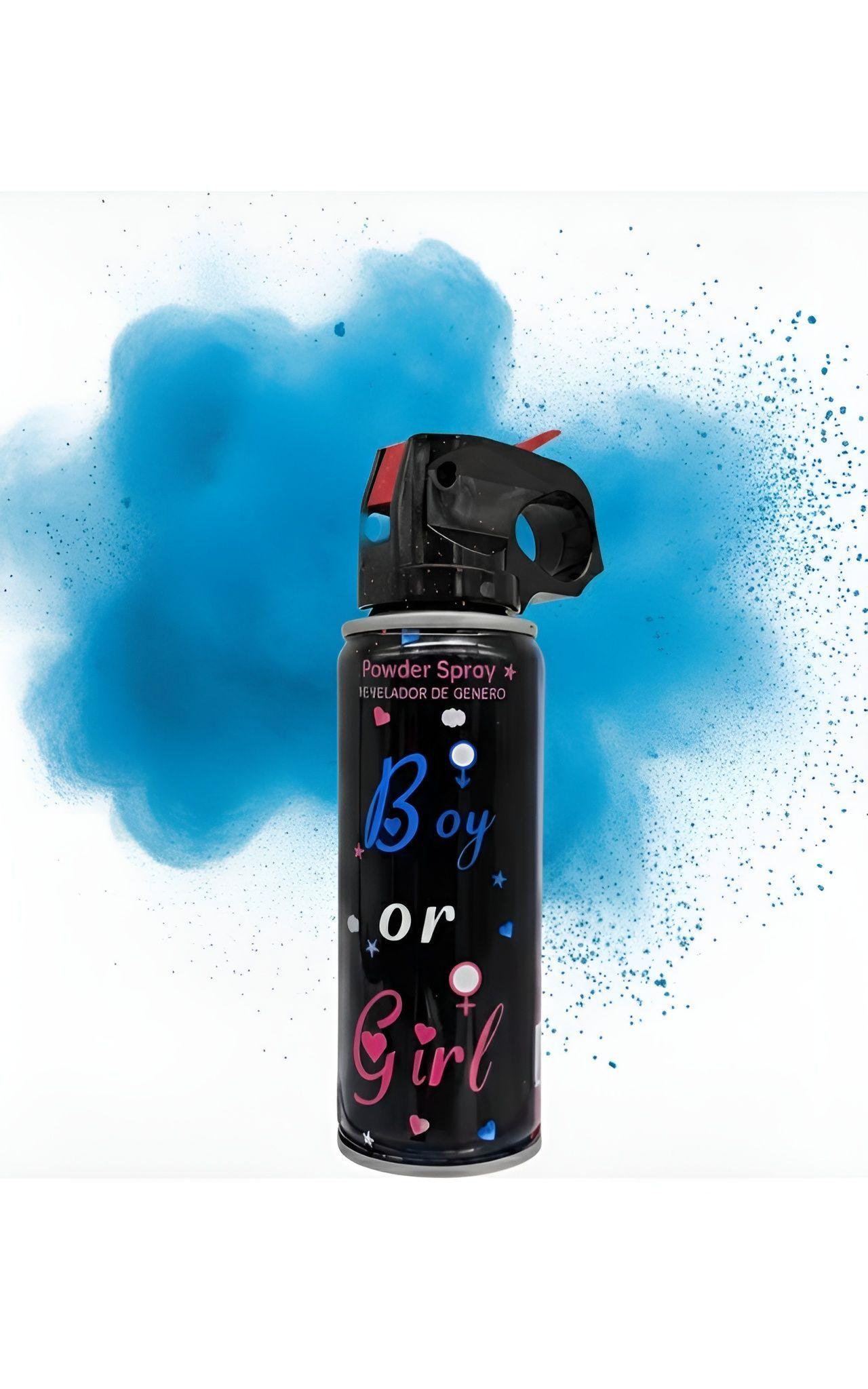 Set 4 Extintor Humo Revelacion De Genero Spray Color Cañon-4