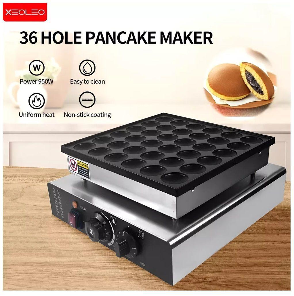 Waffle Mini Panqueques Wafle Panqueques Industrial 36 Cav-3