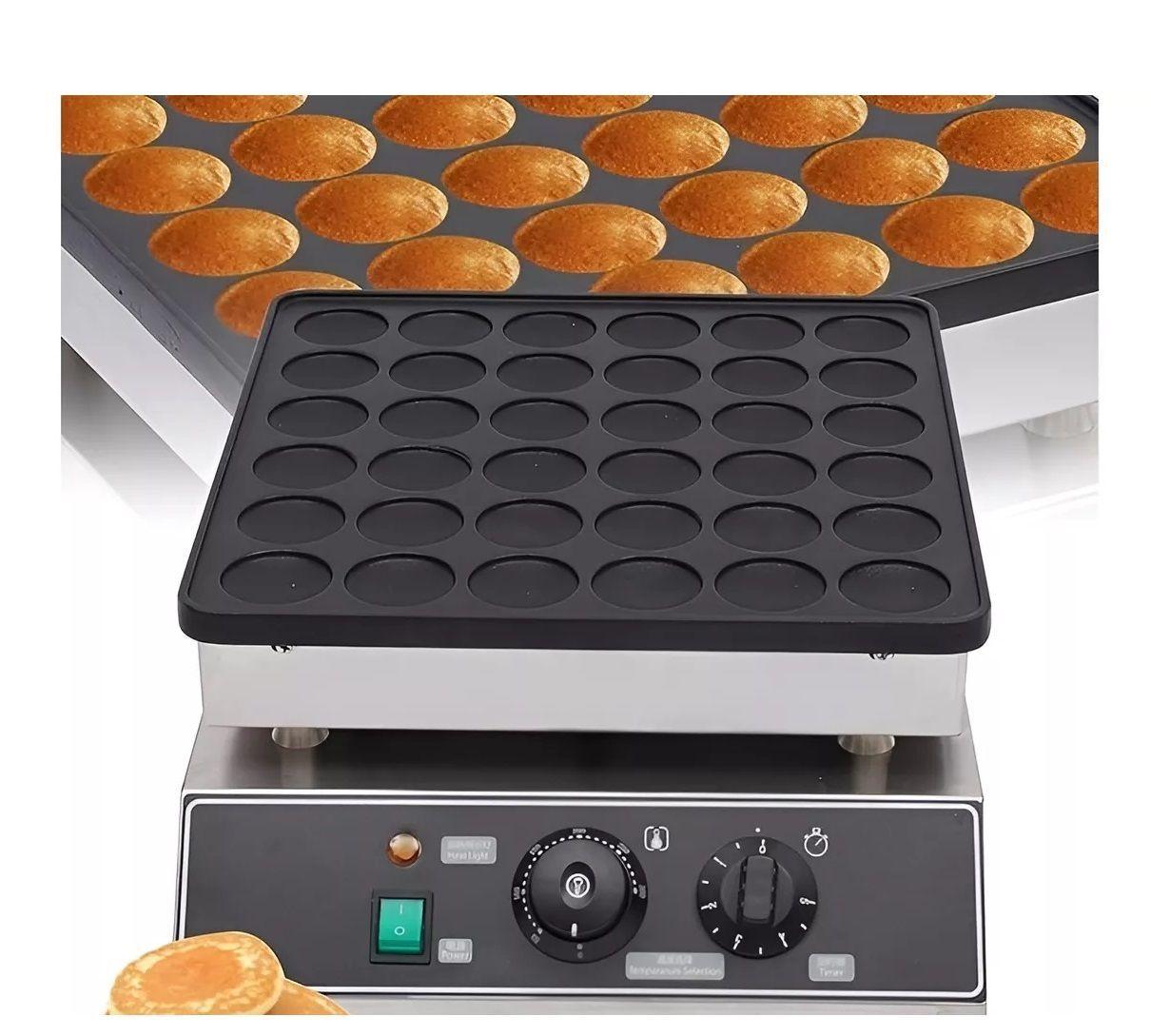 Waffle Mini Panqueques Wafle Panqueques Industrial 36 Cav-6
