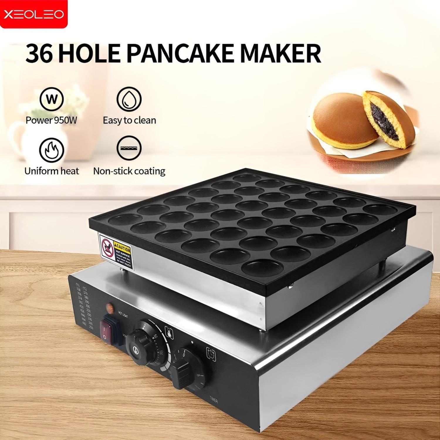 Waffle Mini Panqueques Wafle Panqueques Industrial 36 Cav-3