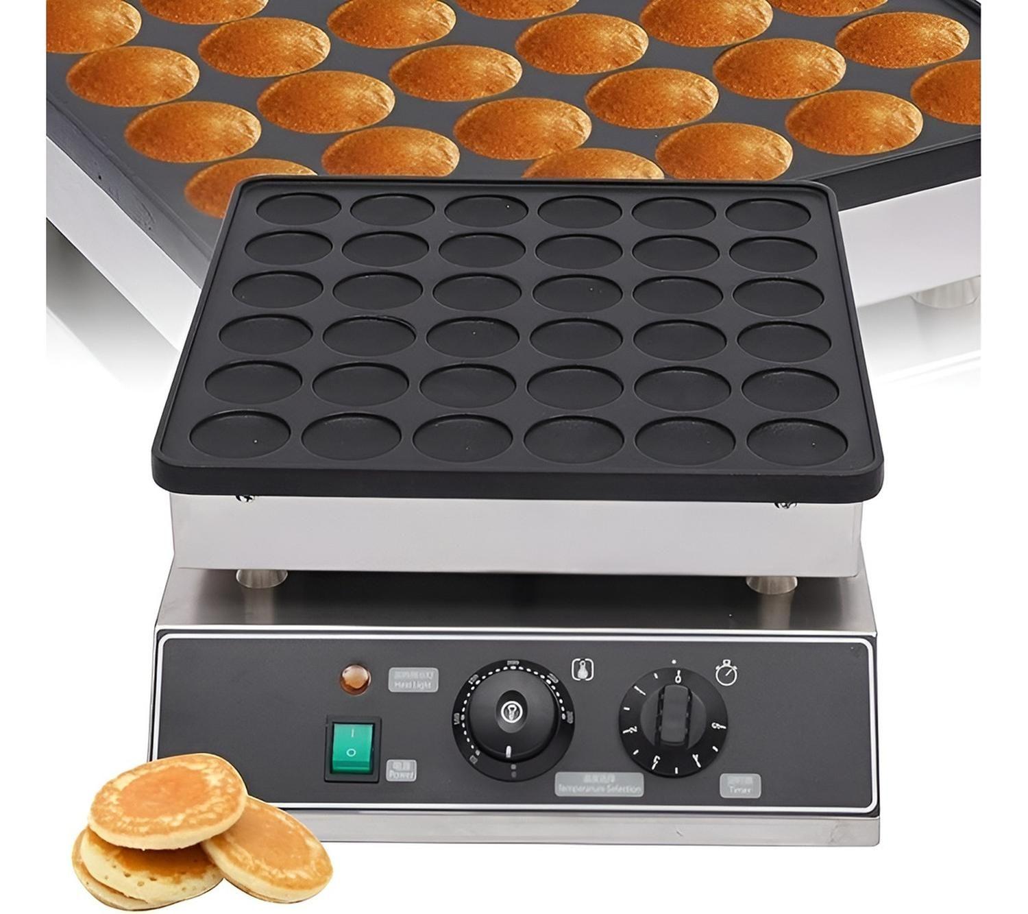 Waffle Mini Panqueques Wafle Panqueques Industrial 36 Cav-7