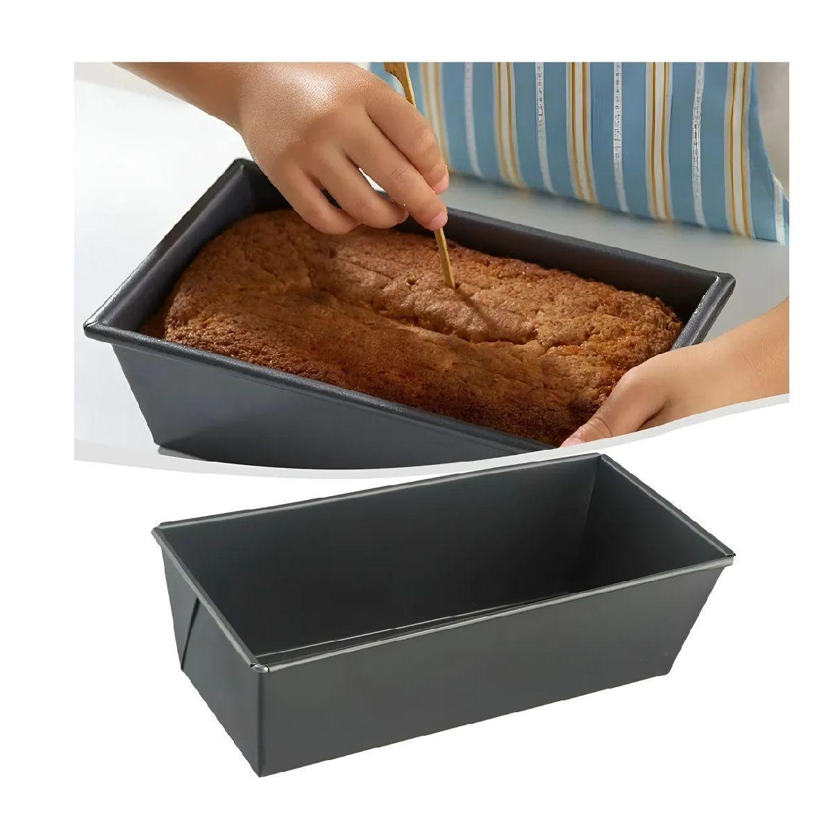 Pack X4 Molde Pan Molde Para Pan De Molde Pan 20,25,30,35cm Gris Oscuro-5