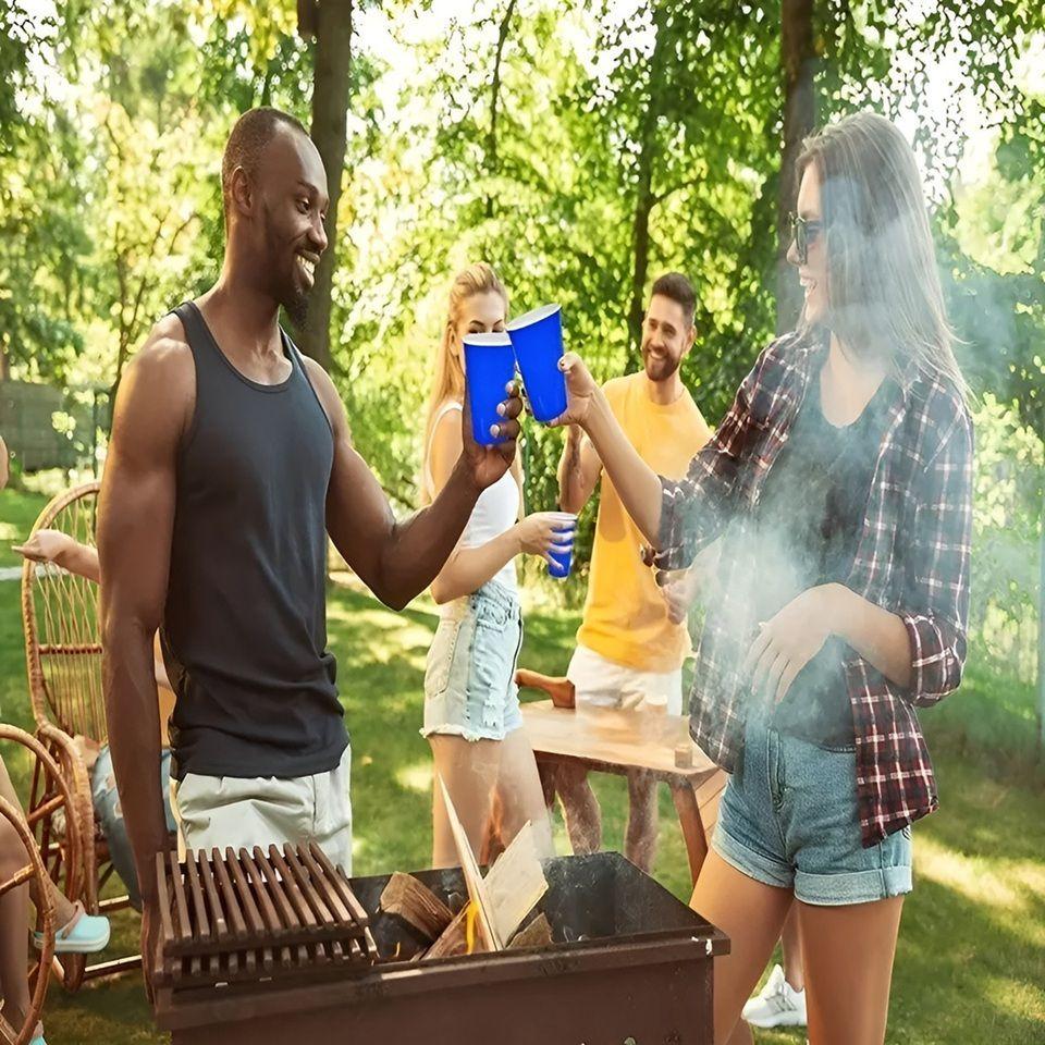 200 Vasos Plasticos Desechables Vaso Para Fiestas 500ml/18oz-4