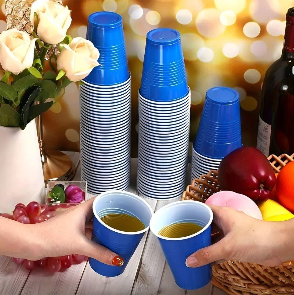 200 Vasos Plasticos Desechables Vaso Para Fiestas 500ml/18oz-6