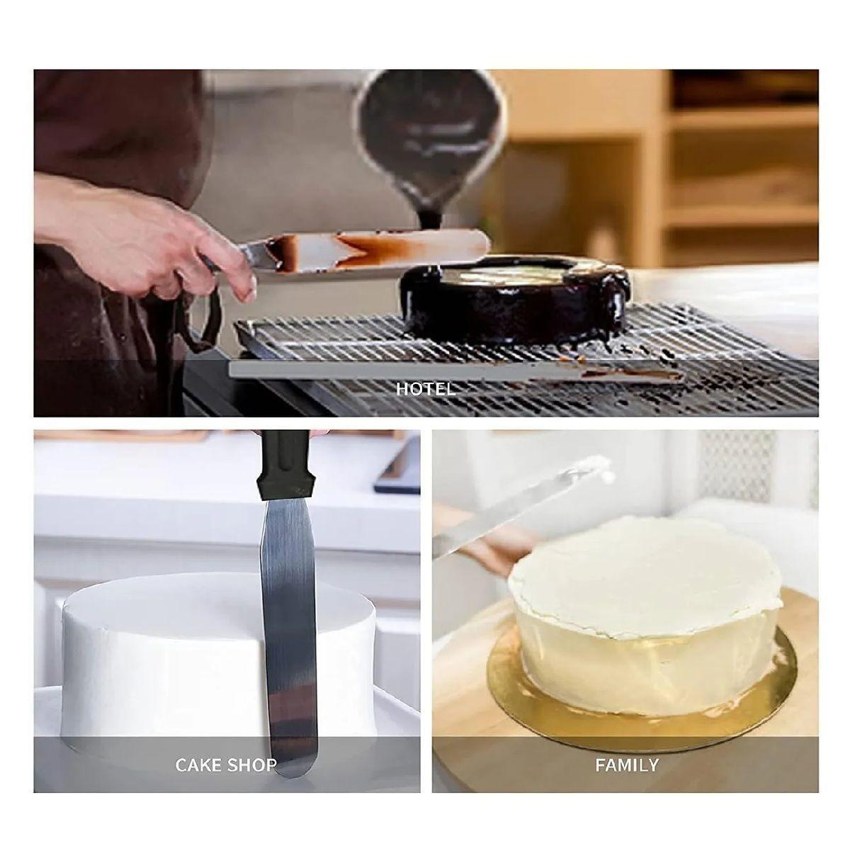 Espatula Repostera Espatula Para Alisar Espatula Reposteria Espatulas Cocina Espátula Decoración-4