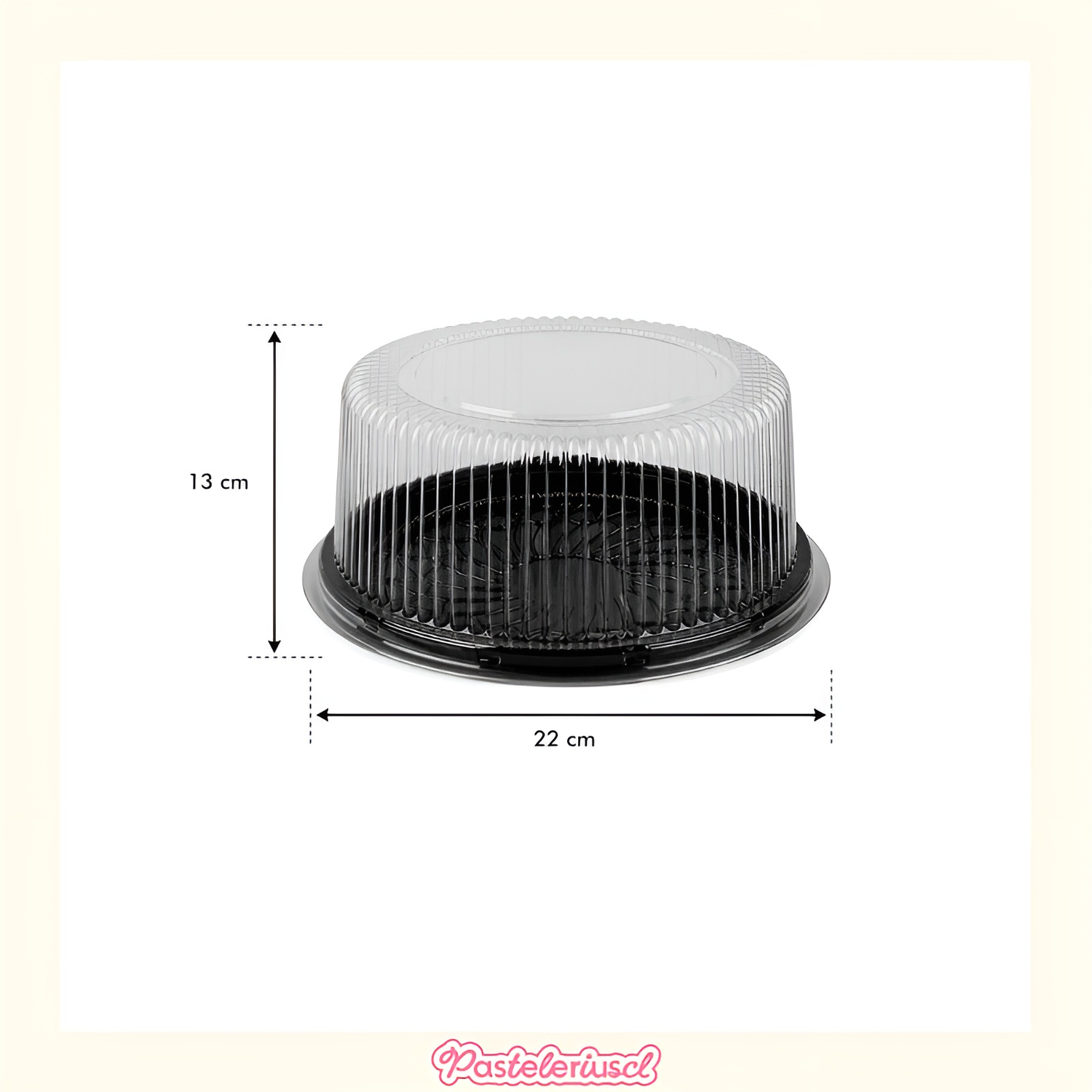 50 bandejas para tortas porta cupcakes soporte torta 22x13cm-1