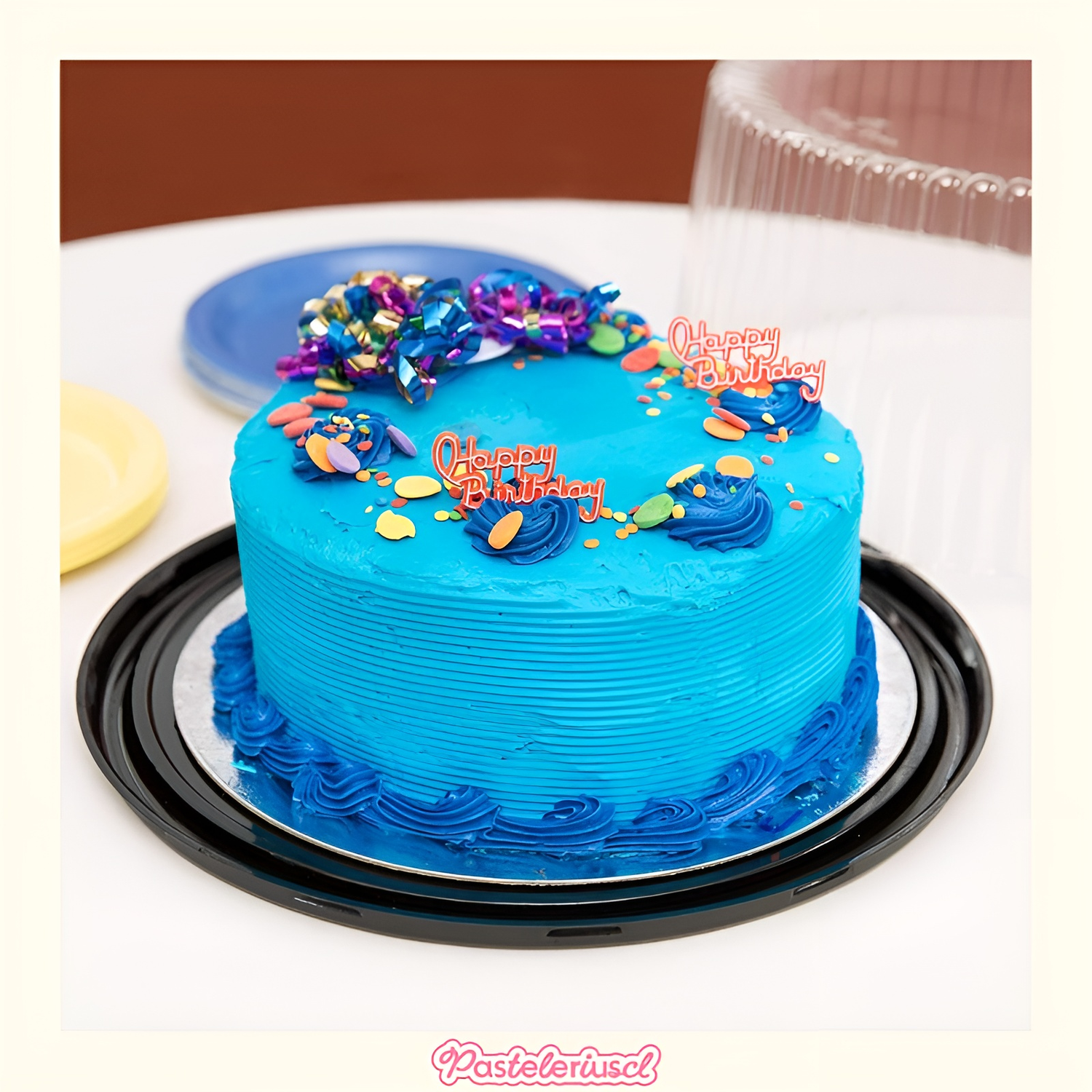 50 bandejas para tortas porta cupcakes soporte torta 22x13cm-4