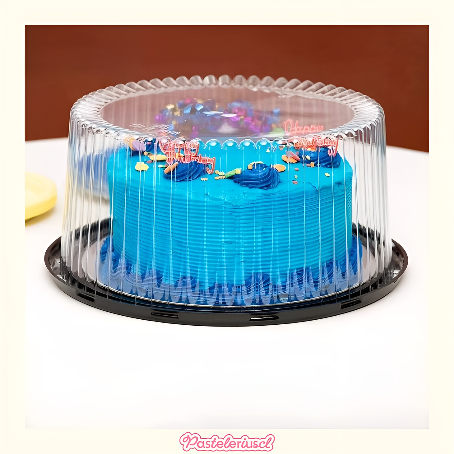 50 bandejas para tortas porta cupcakes soporte torta 22x13cm-7